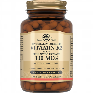 Solgar Vitamin K2 Mk-7 100 mcg 50 vcaps / Витамин К