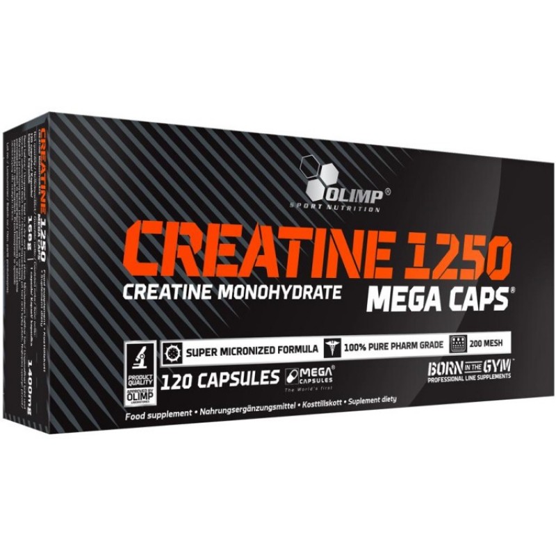 Купить olimp creatine 1250 mega 120 caps / креатин | Life