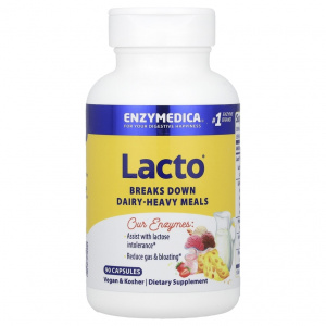 Enzymedica Lacto 90 caps / Ферменты