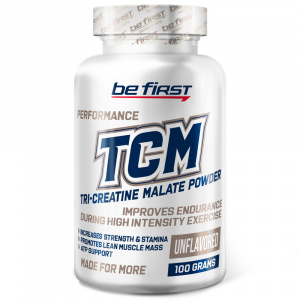 Be First TCM (Tri-Creatine Malate) Powder 100 g / Креатин