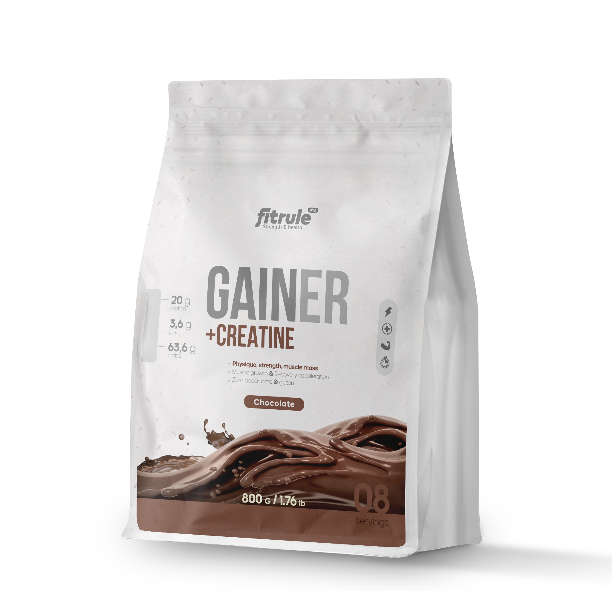 Купить fitrule gainer + creatine 800 g (квадропак) / гейнер+креатин | Life