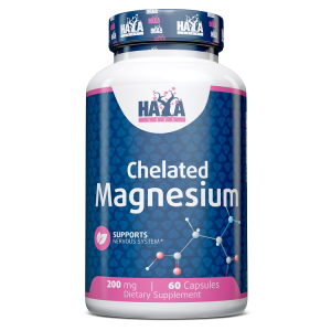 Haya Labs Chelated Magnesium 200 mg 60 caps / Магний