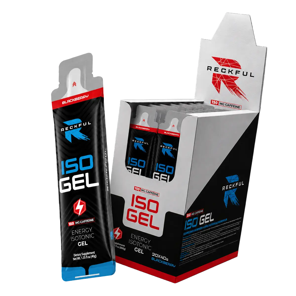 Купить reckful iso gel coffeine 40 g / изотоники | Life